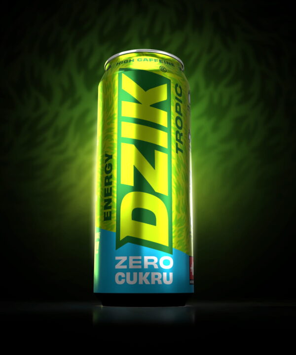 DZIK® ENERGY TROPIC ZERO KALORII 500 ML