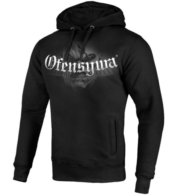 Bluza Ofensywa"Face" czarna z kapturem