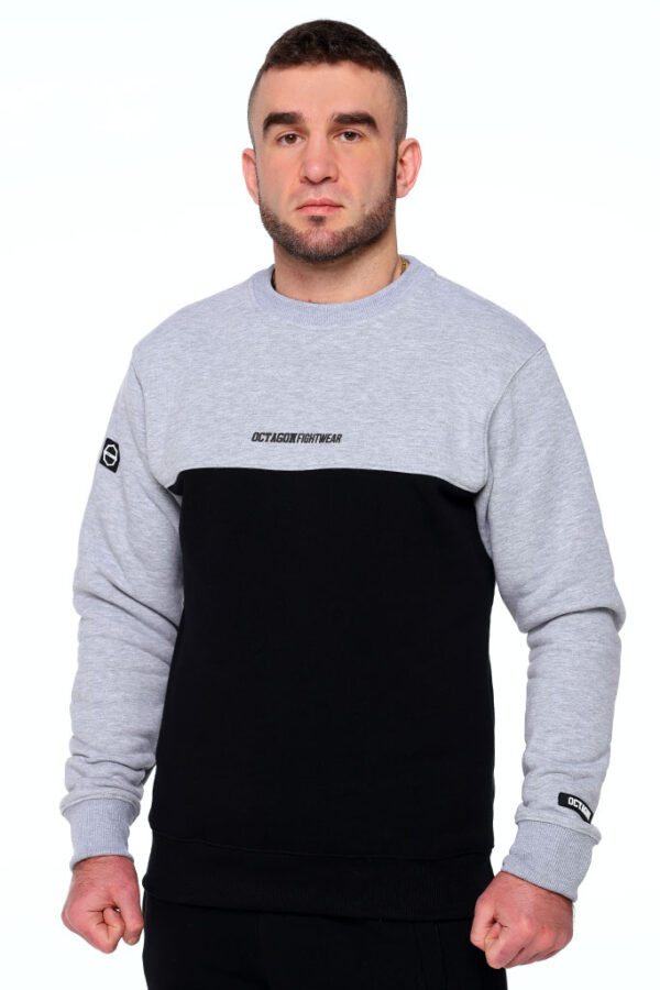Bluza Octagon Dual black/grey