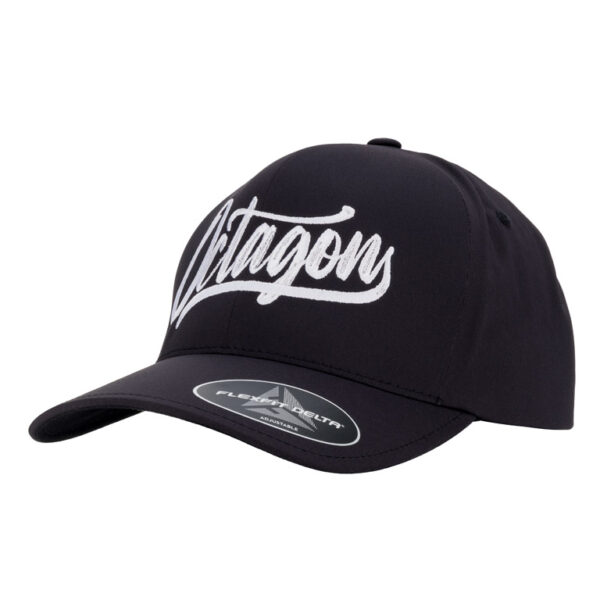 Czapka z daszkiem Octagon Retro black/white DELTA