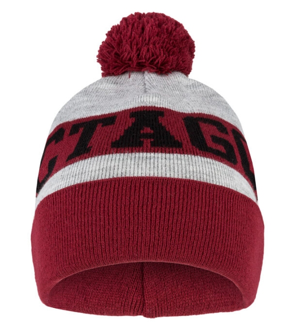 Czapka zimowa Octagon PUMP OCT burgund