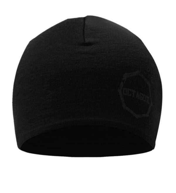 Czapka zimowa Octagon Small Logo Smash black/black