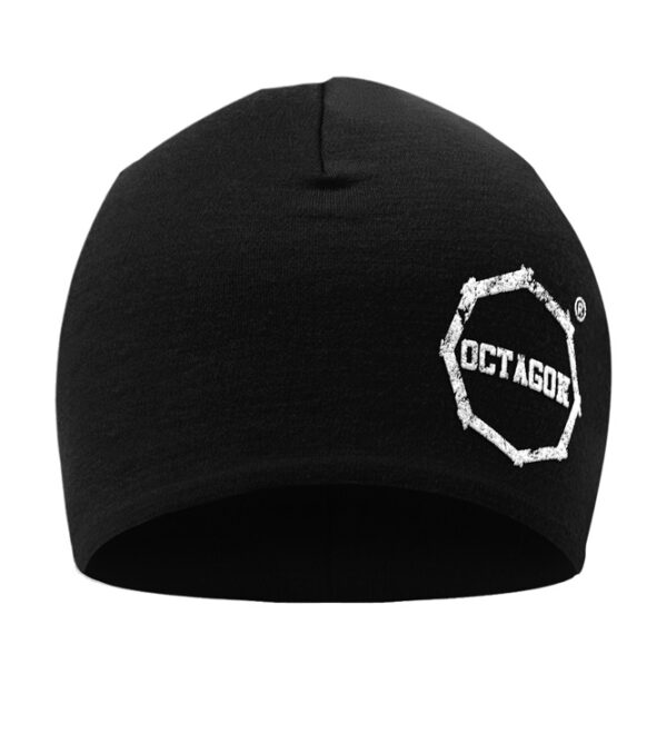 Czapka zimowa Octagon Small Logo Smash black/white