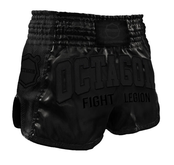 Spodenki Octagon Kickboxing/Muay Thai Fight Legion black/black
