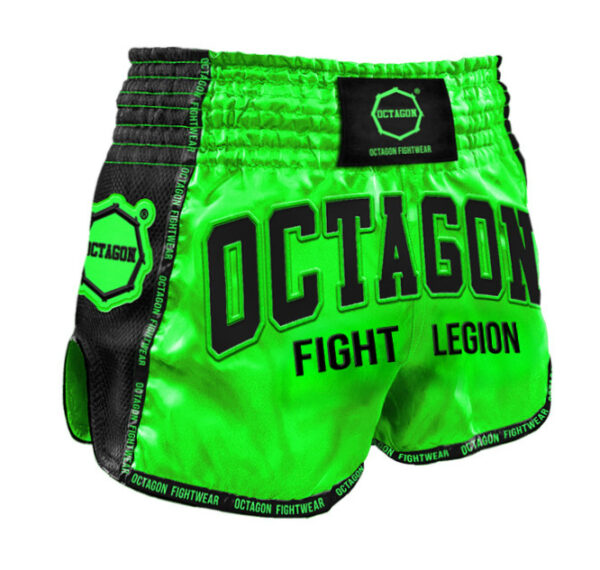 Spodenki Octagon Kickboxing/Muay Thai Fight Legion green