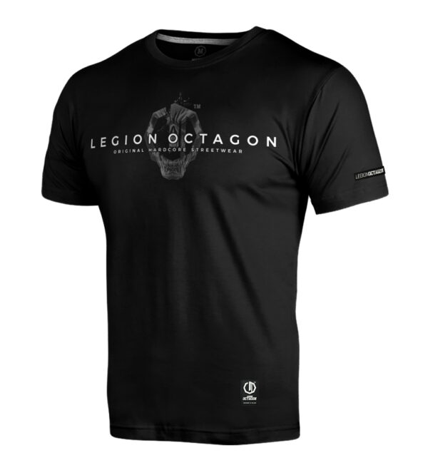 T-shirt Legion Octagon Skull black