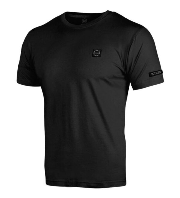T-shirt Octagon Small Logo black/grey