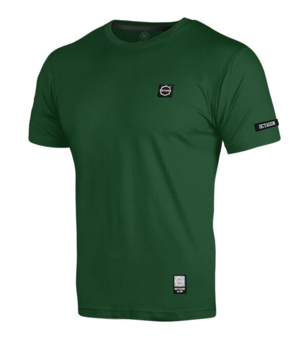T-shirt Octagon Small Logo bottle green