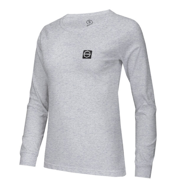 Longsleeve damski Octagon SMALL LOGO melange