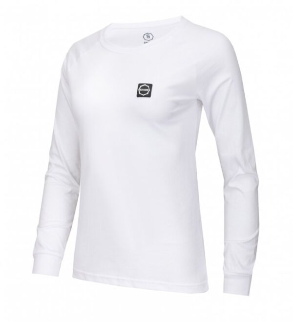 Longsleeve damski Octagon SMALL LOGO white