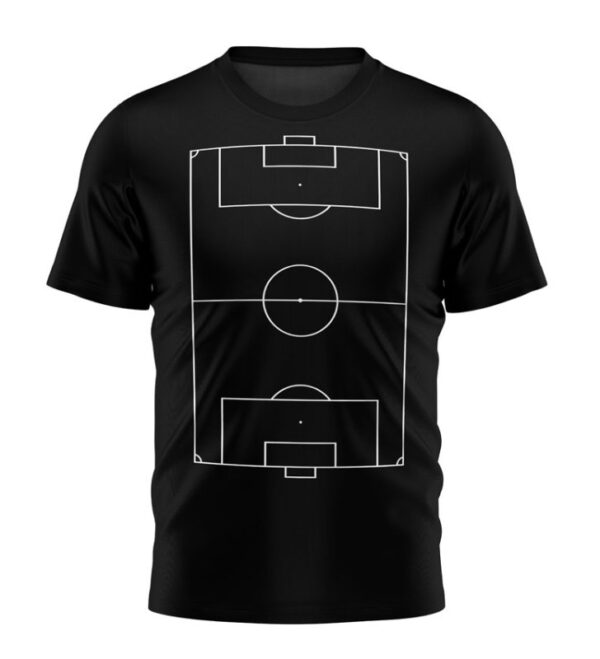 T-shirt 4-4-2 Stadium Big Black czarny