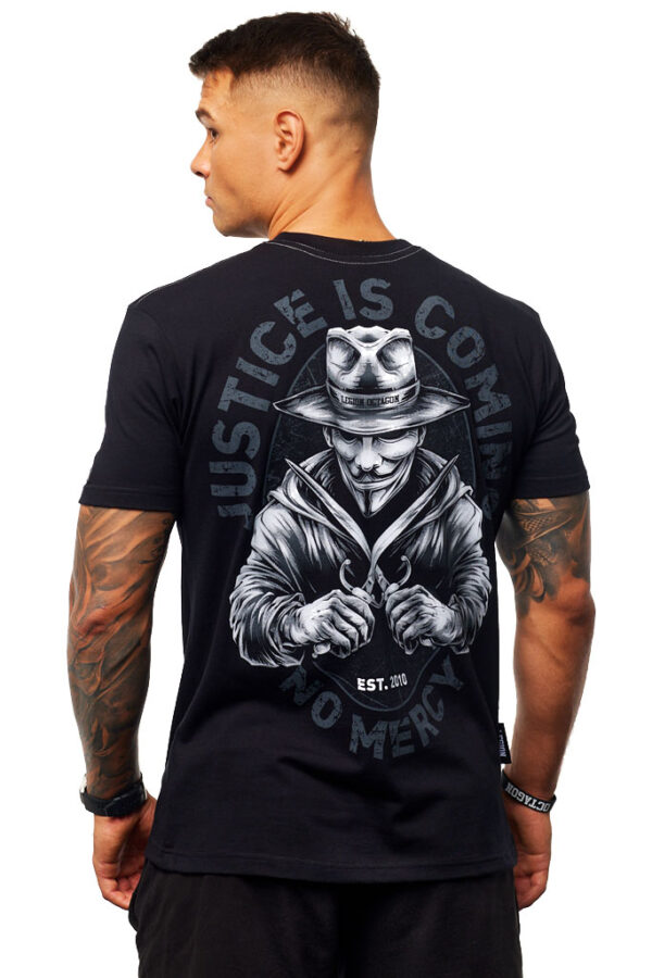 T-shirt Octagon Justice is coming black