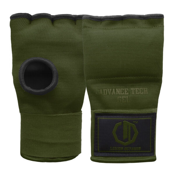 Bandaże bokserskie żelowe Legion Octagon Advance Tech Gel army green