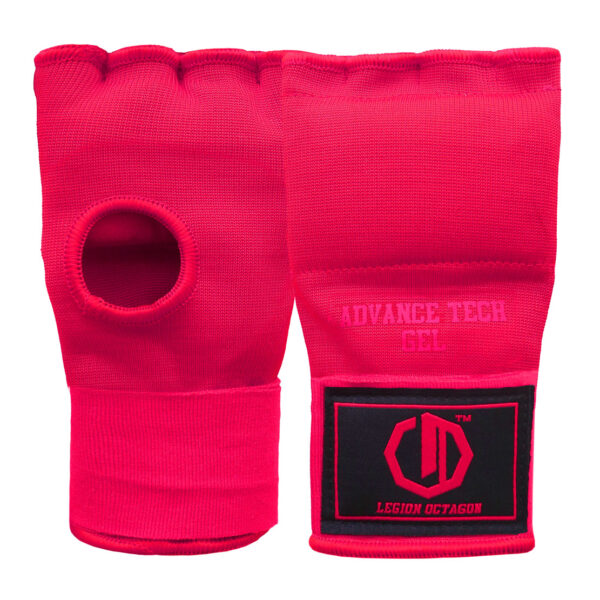 Bandaże bokserskie żelowe Legion Octagon Advance Tech Gel pink