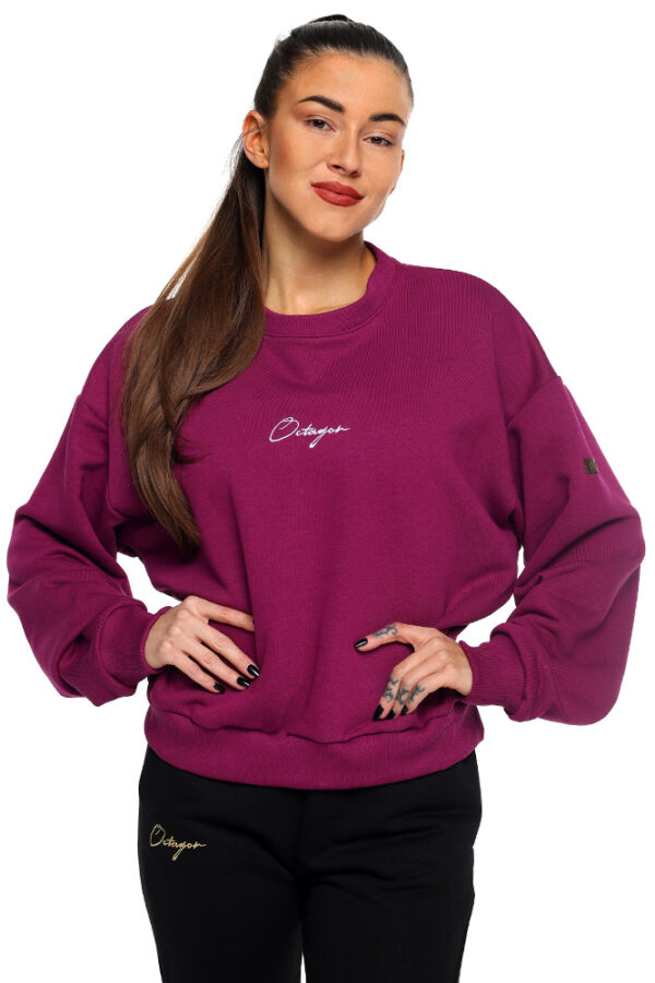 Bluza damska Octagon INSCRI purple UNI
