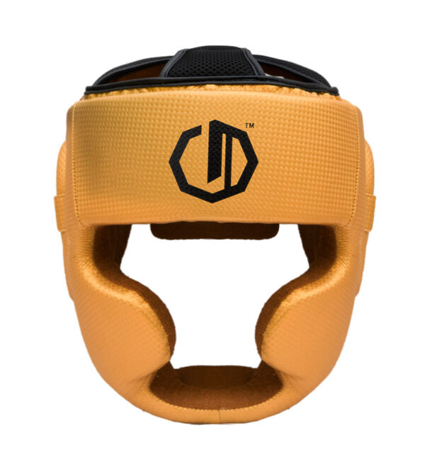 Kask bokserski Legion Octagon Kevlar golden