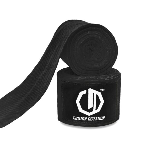 Owijki/Bandaże bokserskie Legion Octagon Standard black 4m