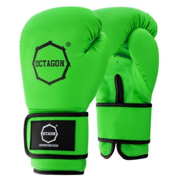 Rękawice bokserskie Octagon KEVLAR green