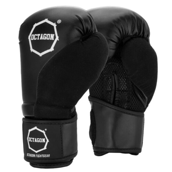 Rękawice bokserskie Octagon Shammy black