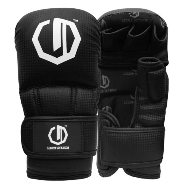 Rękawice MMA sparingowe Legion Octagon kevlar black