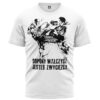Koszulka dopóki walczysz 2 – biała koszulka motywacyjna 100% bawełna