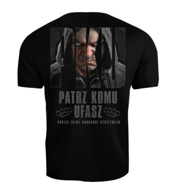 T-shirt Public Enemy Patrz Komu Ufasz Hardcore Street Wear