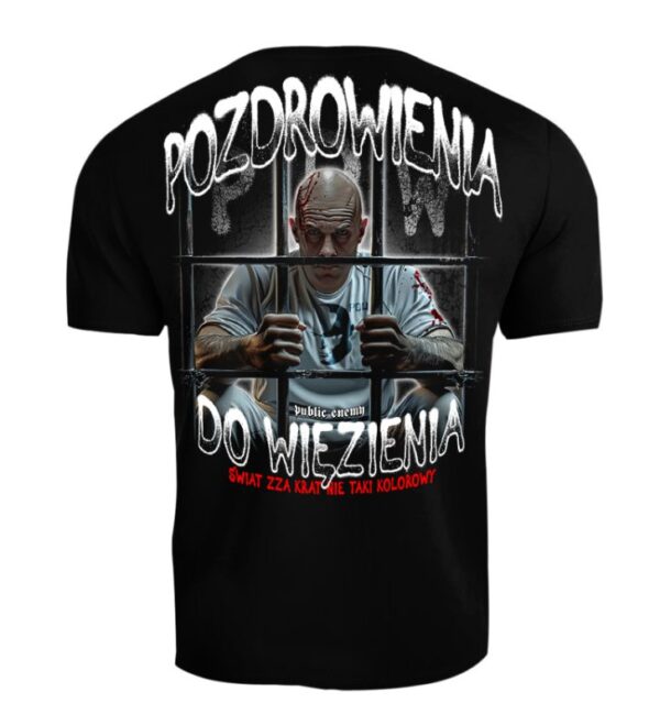 T-shirt Public Enemy PDW Świat zza krat nie taki kolorowy