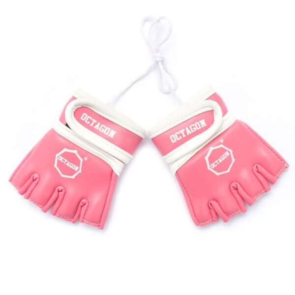 Zawieszka na lusterko Octagon Rękawica MMA pink