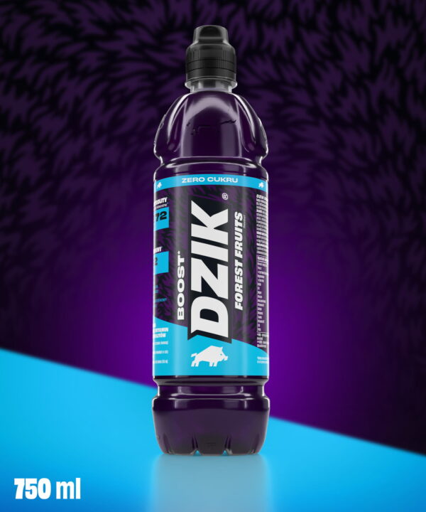 DZIK® BOOST OWOCE LEŚNE ‑ 750 ML