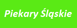 Zielona tablica z białym napisem Piekary Śląskie dla strony internetowej trenerzy i kluby fit365