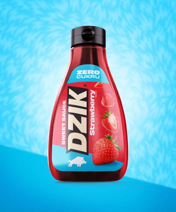 SOS ZERO DZIK STRAWBERRY 425 ml