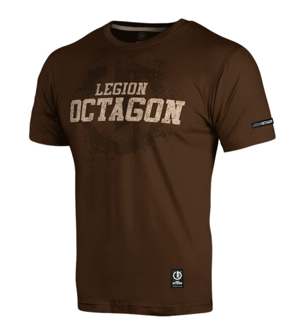 T-shirt Legion Octagon Grunge brown