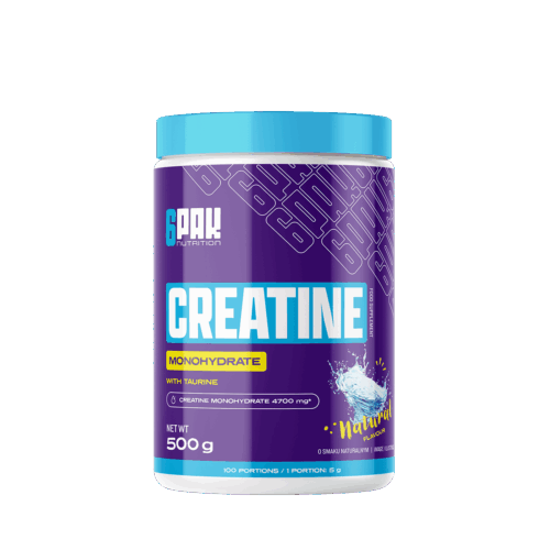 Creatine Monohydrate 500g NATURAL – czysta kreatyna w proszku bez smaku