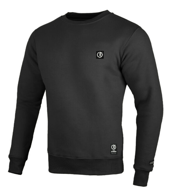 Bluza Legion Octagon Small Logo black bez kaptura czarna crewneck