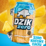 napój Dzik ZERO PINEAPPLE puszka 330 ml ananas