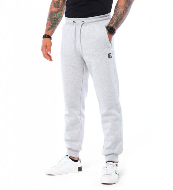 Spodnie Small Logo grey Octagon szare dresowe joggery