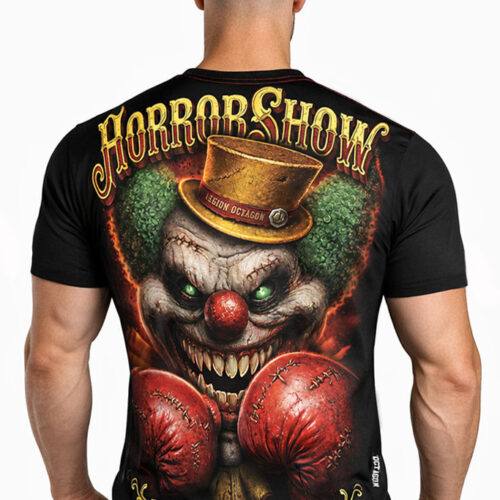 T-shirt Octagon Horror Show koszulka czarna z nadrukiem Legion