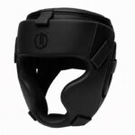 Kask bokserski Legion Octagon Guardox dark black 2w1 do sparingów sportów walki