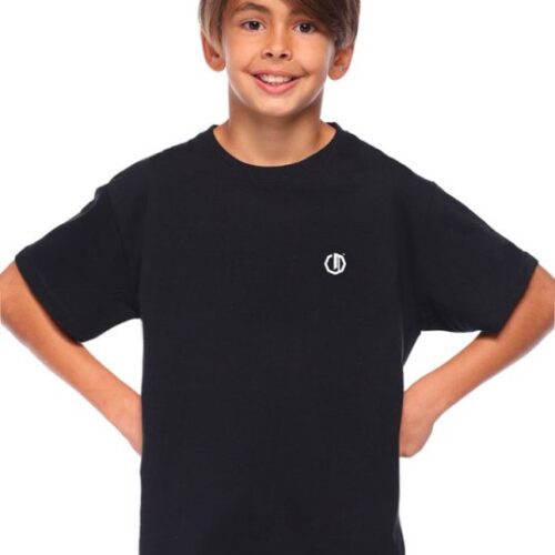 T-shirt dziecięcy Legion Octagon Small Logo black czarna koszulka sportowa