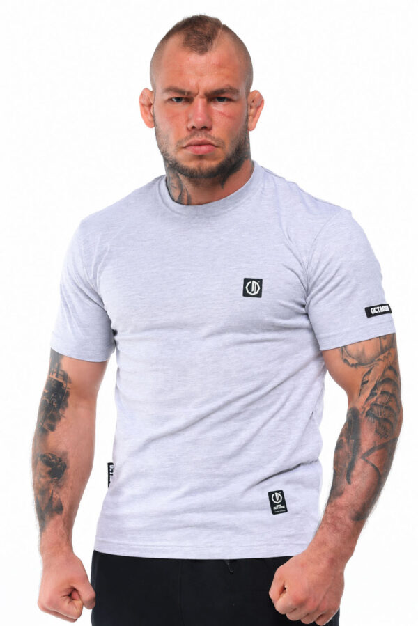 T-shirt Octagon Small Logo melange