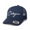 Czapka Snapback Trucker Legion Octagon Script dark navy z haftowanym logo i siatką