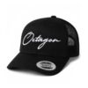 Czapka Snapback Trucker Legion Octagon Script black z haftowanym logo i siatką