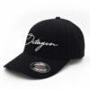 Czapka z daszkiem Legion Octagon Script Black FLEXFIT z haftowanym logo