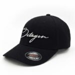 Czapka z daszkiem Legion Octagon Script Black FLEXFIT z haftowanym logo