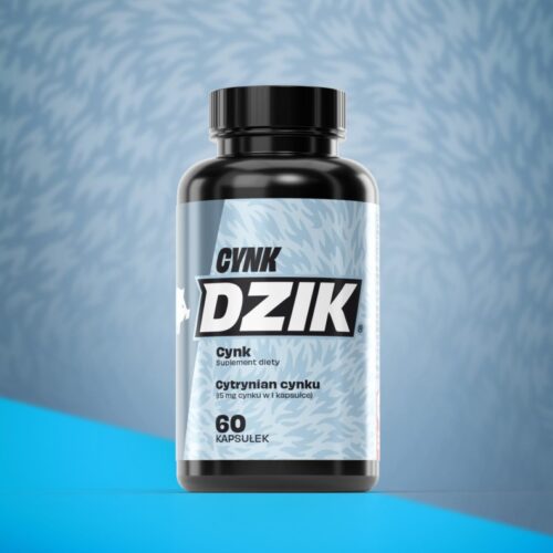 CYNK DZIK® suplement diety w kapsułkach z cytrynianem cynku