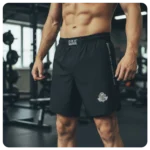 Spodenki Shorty MMA czarne DBX Bushido do treningu sportów walki