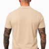 Koszulka polo Legion Octagon Small Logo 3D beige - widok 2
