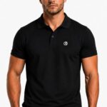 Koszulka polo Legion Octagon Small Logo 3D black/white