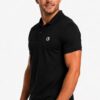 Koszulka polo Legion Octagon Small Logo 3D black/white - widok 3