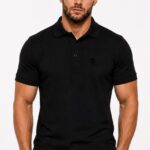 Koszulka polo Legion Octagon Small Logo 3D black/black